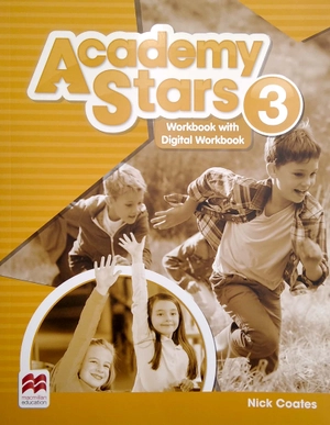 bộ academy stars 3 workbook with digital workbook