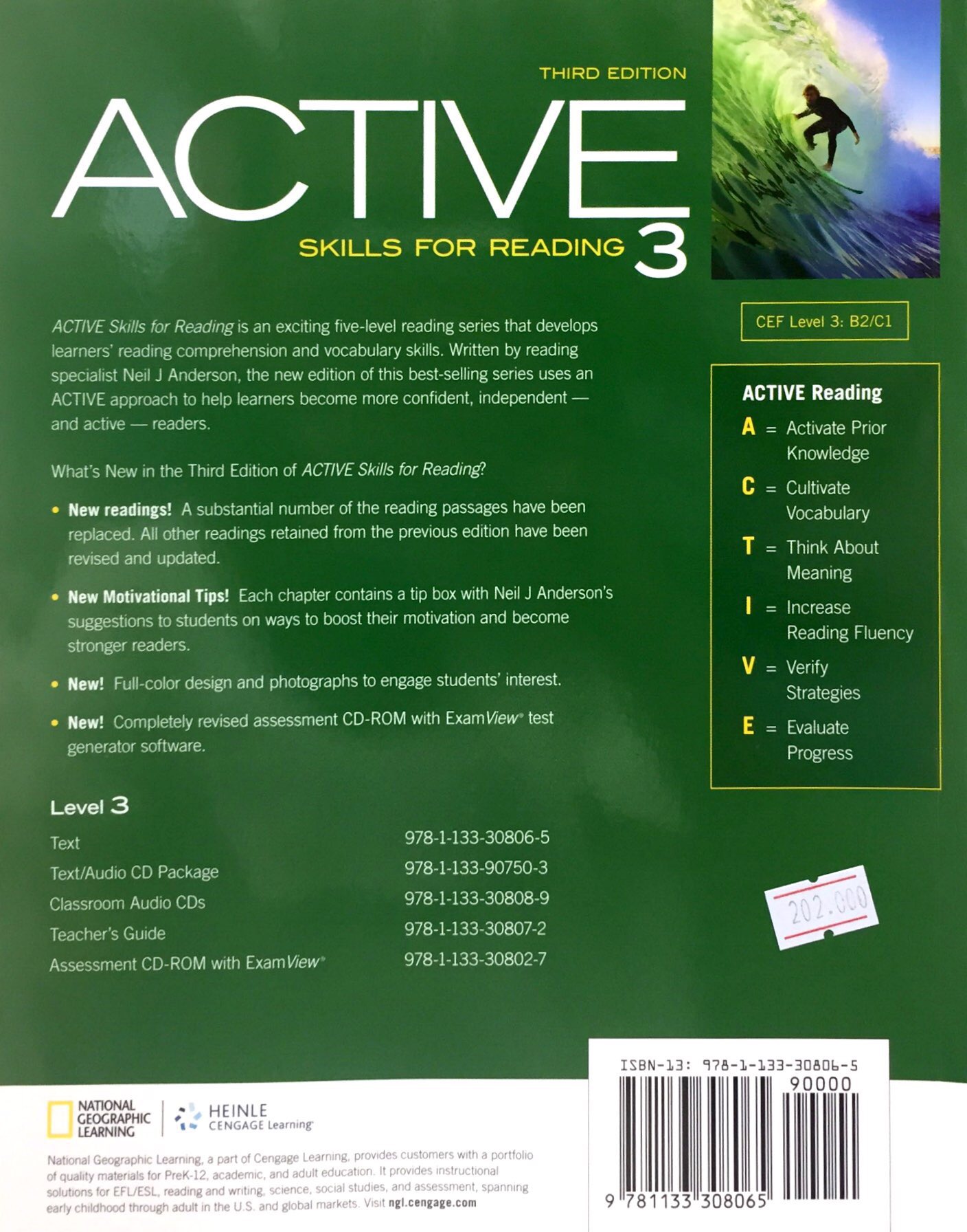 bộ active skills for reading 3 student book