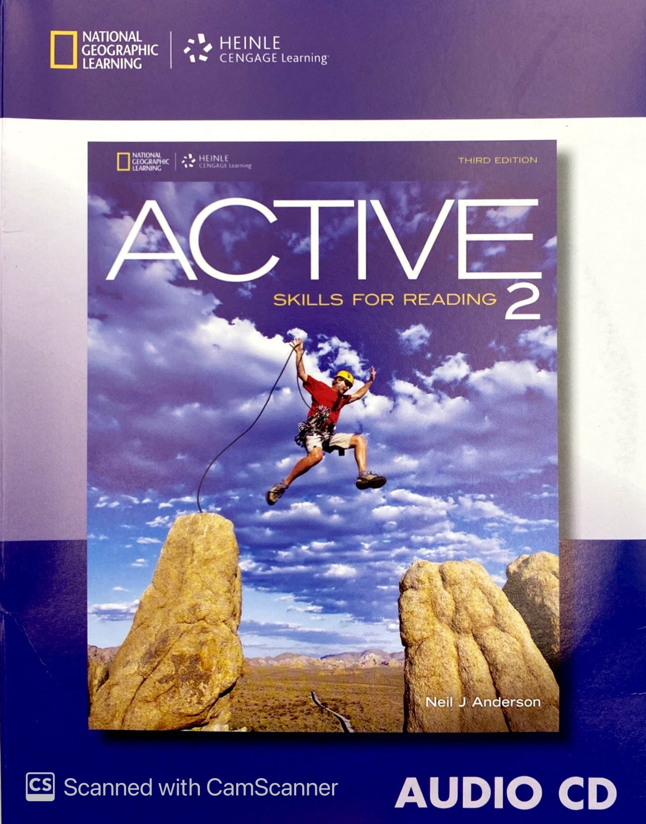 bộ active skills for reading book 2 - audio cds