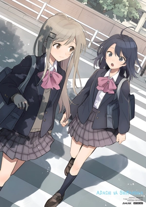 bộ adachi và shimamura - tập 1 - tặng kèm bookmark + twist & pop card + poster a3