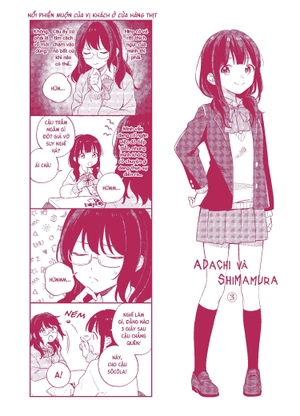 bộ adachi và shimamura - tập 3 - tặng kèm bookmark + twist & pop card + poster a3