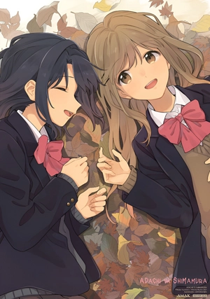 bộ adachi và shimamura - tập 3 - tặng kèm bookmark + twist & pop card + poster a3