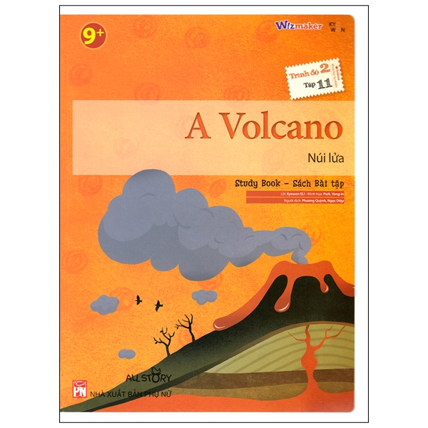 bộ all story - a volcano - núi lửa - trình độ 2 (tập 11)