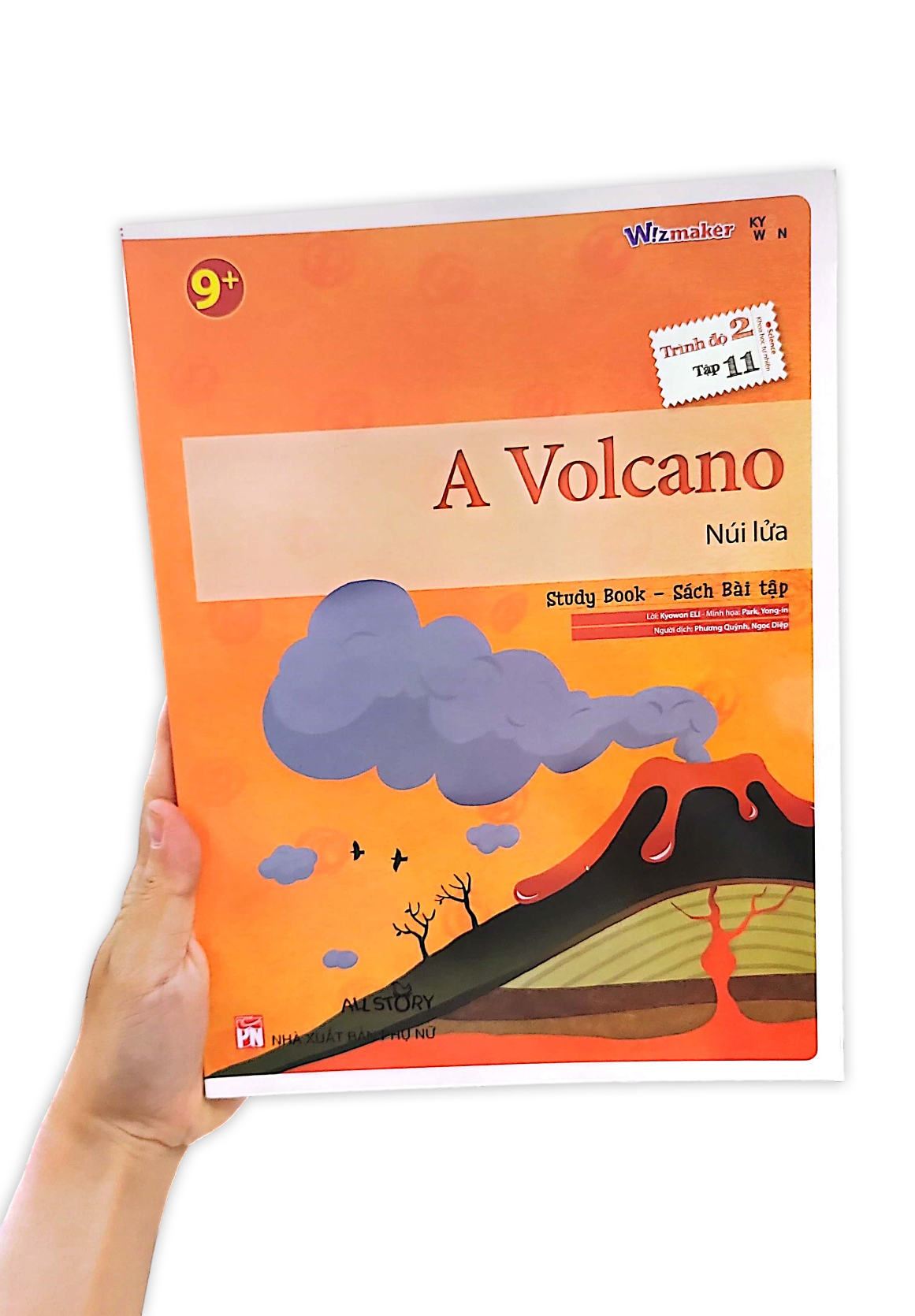 bộ all story - a volcano - núi lửa - trình độ 2 (tập 11)
