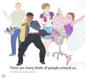 bộ all story - con người và nghề nghiệp trình độ 1 (tập 3) - song ngữ anh việt