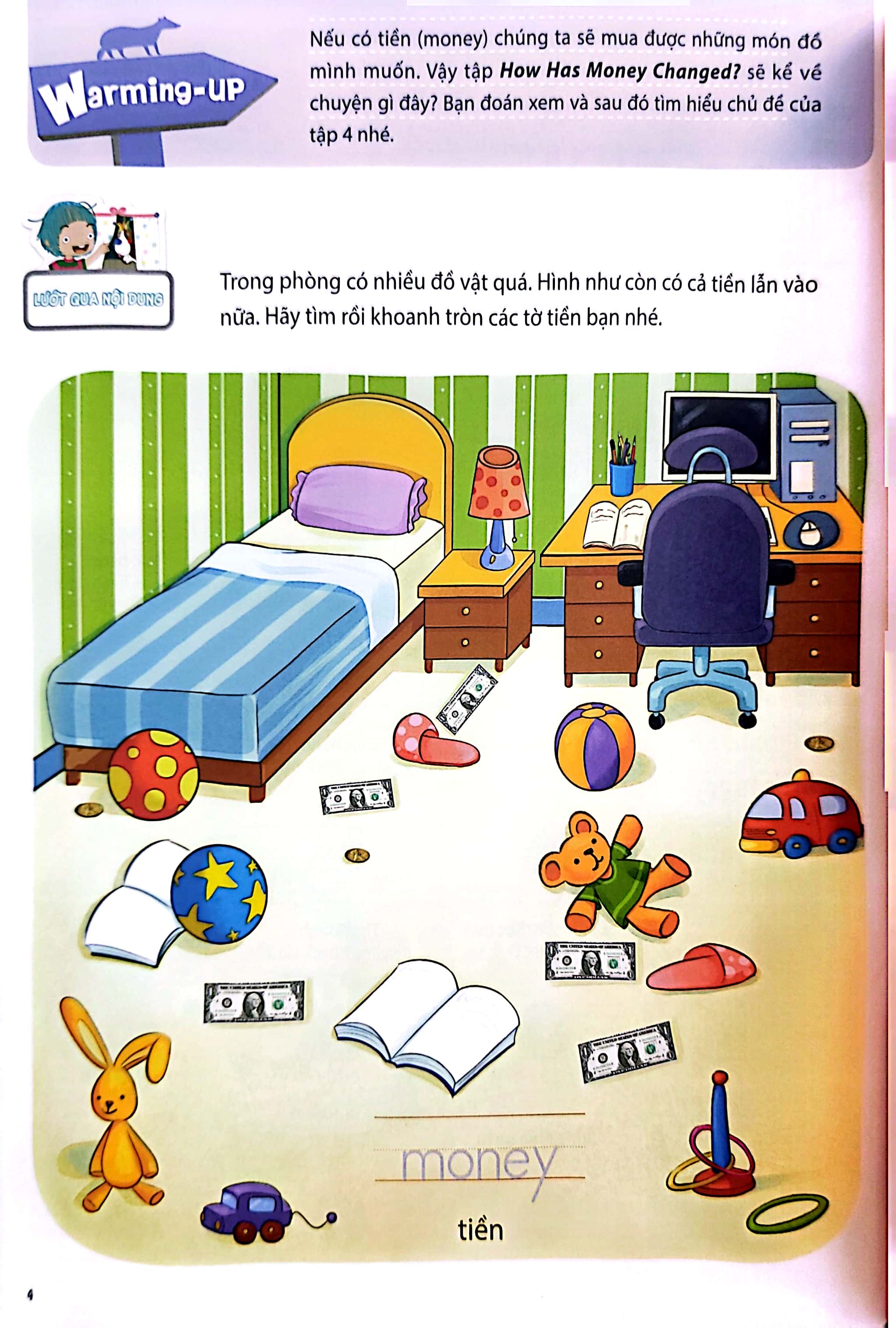 bộ all story - how has money changed -tiền đã thay đổi thế nào ? - trình độ 2 (tập 4)