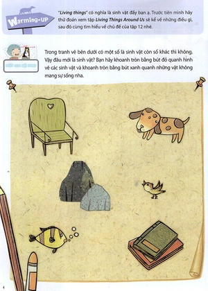 bộ all story - living things around us - sinh vật quanh ta - trình độ 1 (tập 12)
