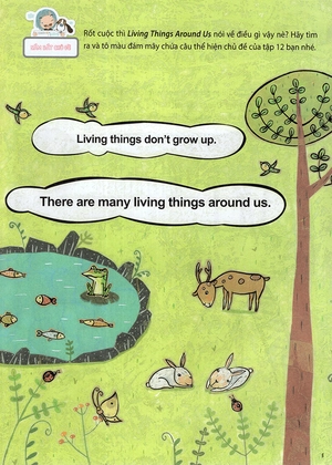 bộ all story - living things around us - sinh vật quanh ta - trình độ 1 (tập 12)