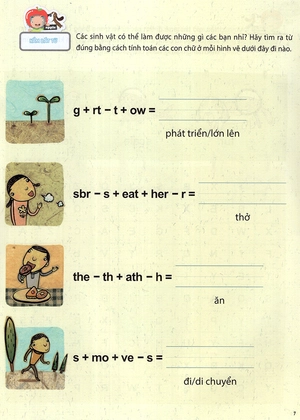 bộ all story - living things around us - sinh vật quanh ta - trình độ 1 (tập 12)