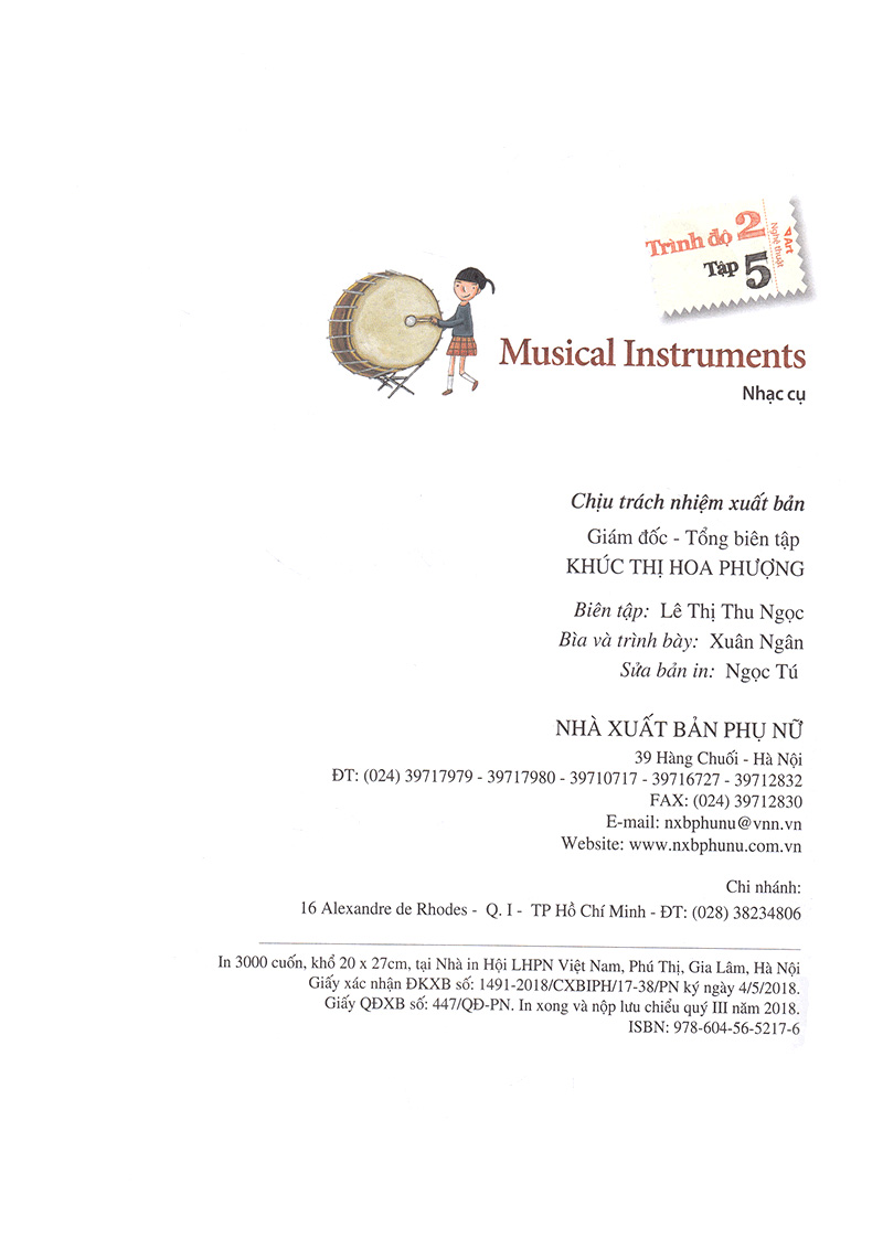 bộ all story - musical instruments - nhạc cụ - trình độ 2 (tập 5)