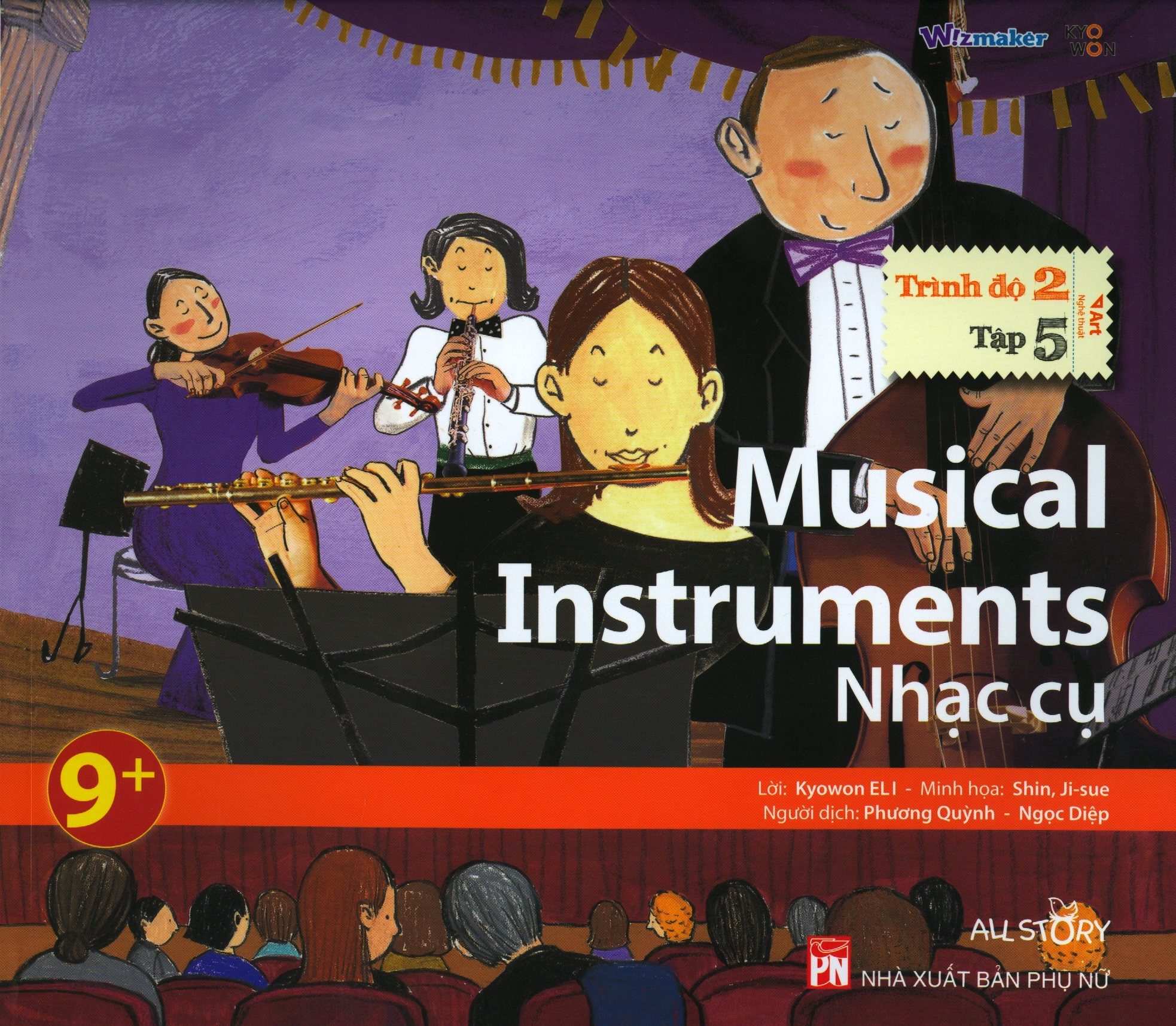 bộ all story - musical instruments - nhạc cụ - trình độ 2 (tập 5)