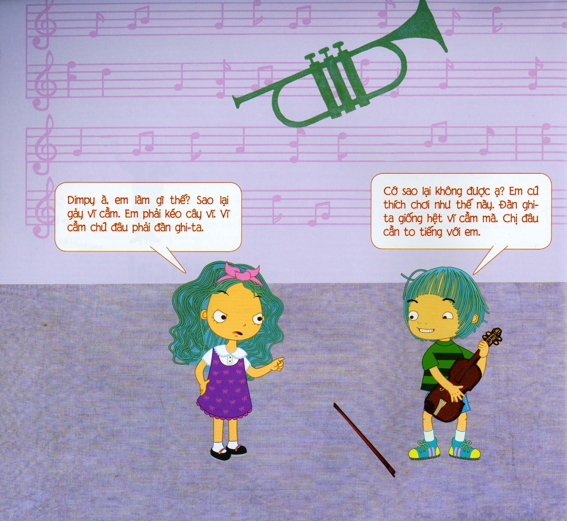 bộ all story - musical instruments - nhạc cụ - trình độ 2 (tập 5)