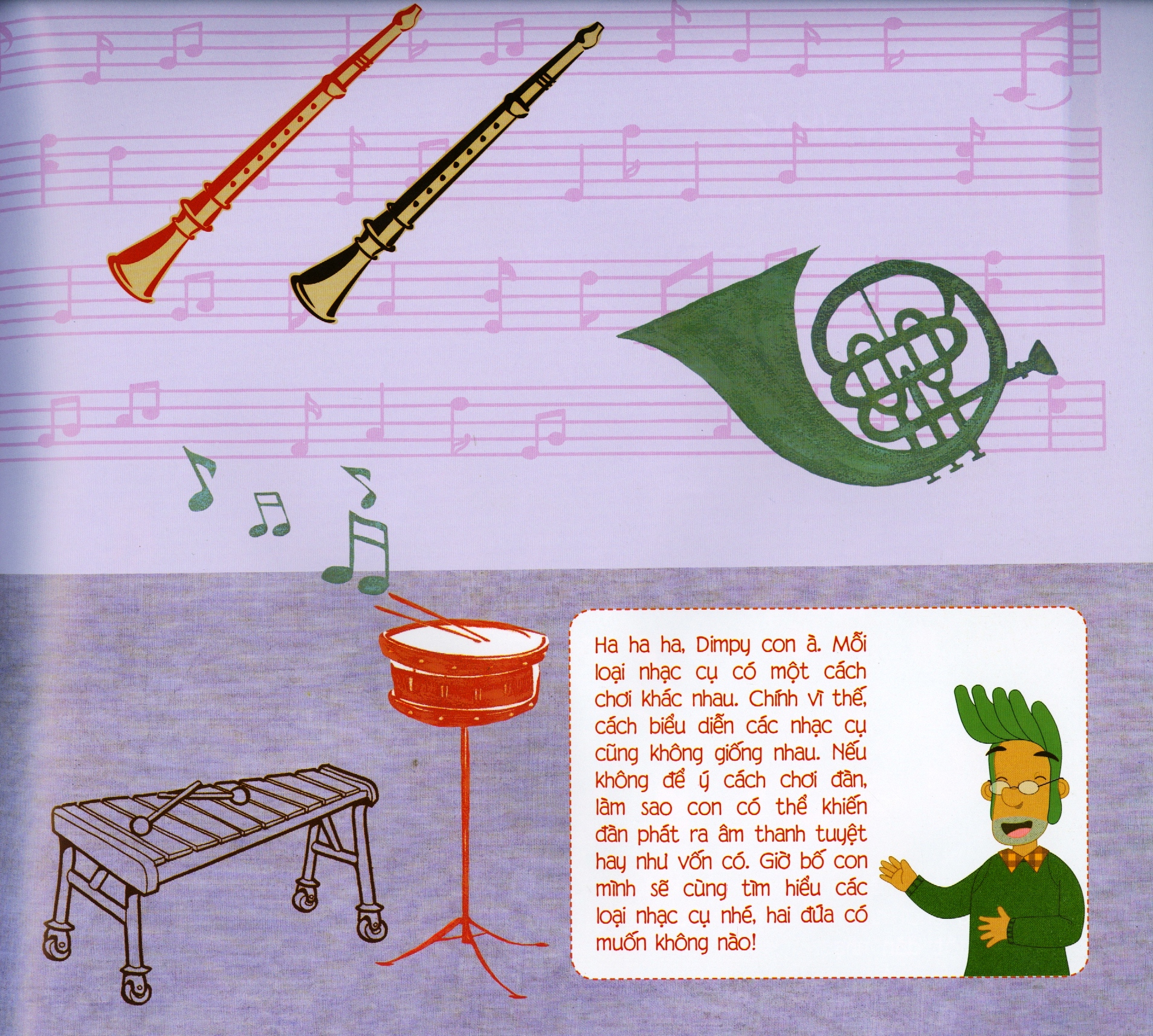 bộ all story - musical instruments - nhạc cụ - trình độ 2 (tập 5)