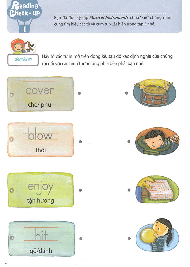 bộ all story - musical instruments - nhạc cụ - trình độ 2 (tập 5)