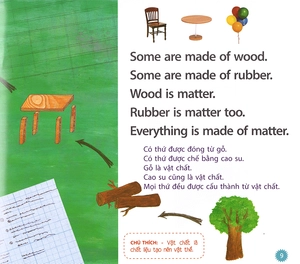 bộ all story - vật chất trình độ 1 - tập 10 - song ngữ anh việt