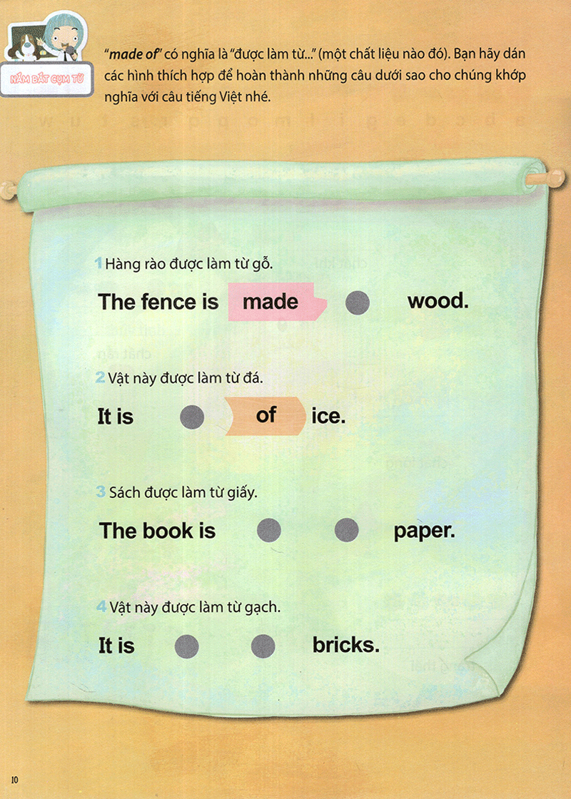 bộ all story - what are things made of ? - vật chất - trình độ 1 (tập 10)