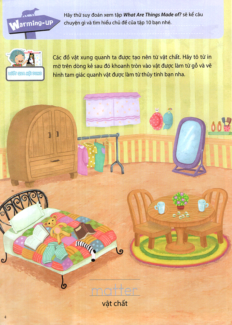 bộ all story - what are things made of ? - vật chất - trình độ 1 (tập 10)