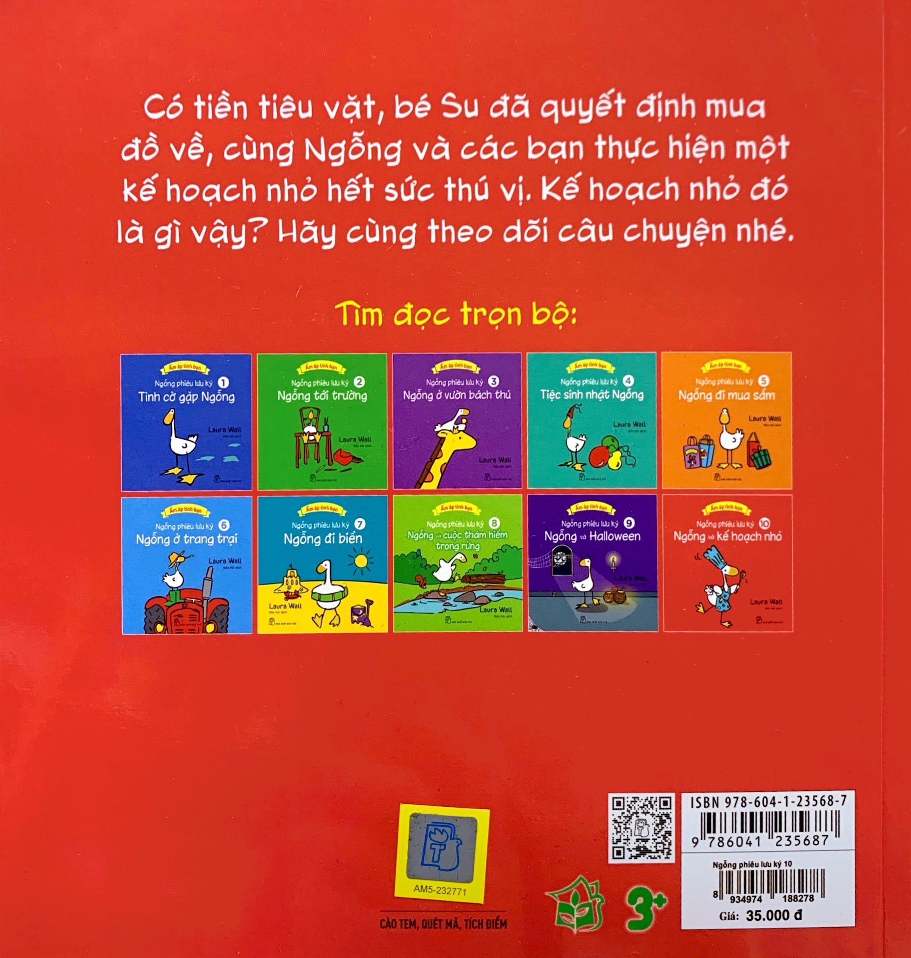 bộ ấm áp tình bạn - ngỗng phiêu lưu ký - tập 10: ngỗng và kế hoạch nhỏ