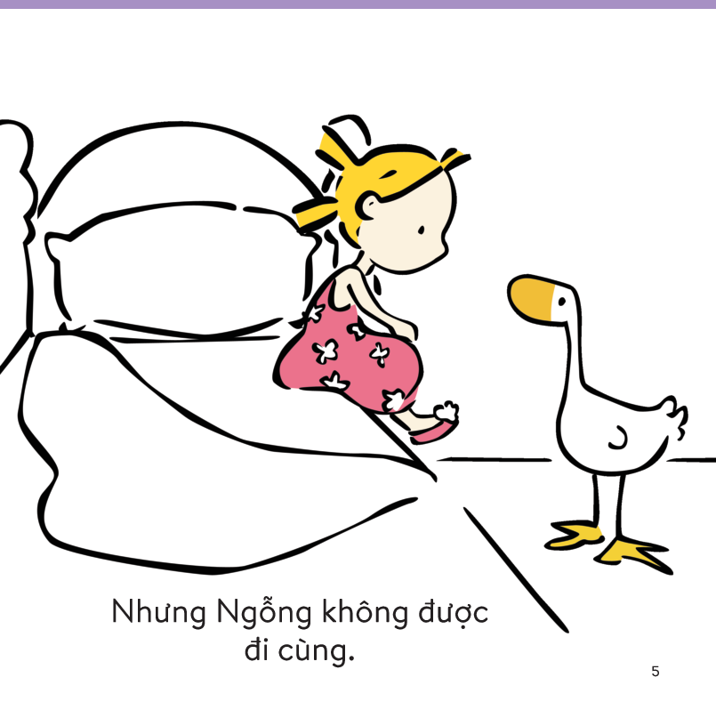 bộ ấm áp tình bạn - ngỗng phiêu lưu ký - tập 2: ngỗng tới trường