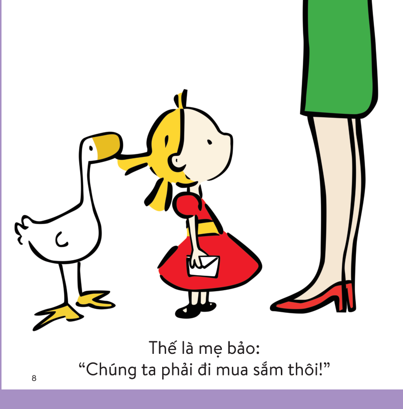 bộ ấm áp tình bạn - ngỗng phiêu lưu ký - tập 5: ngỗng đi mua sắm