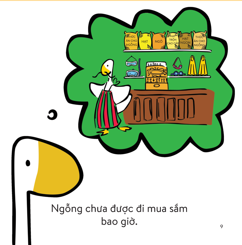 bộ ấm áp tình bạn - ngỗng phiêu lưu ký - tập 5: ngỗng đi mua sắm