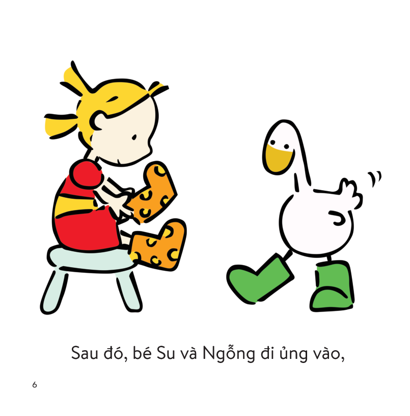 bộ ấm áp tình bạn - ngỗng phiêu lưu ký - tập 6: ngỗng ở trang trại