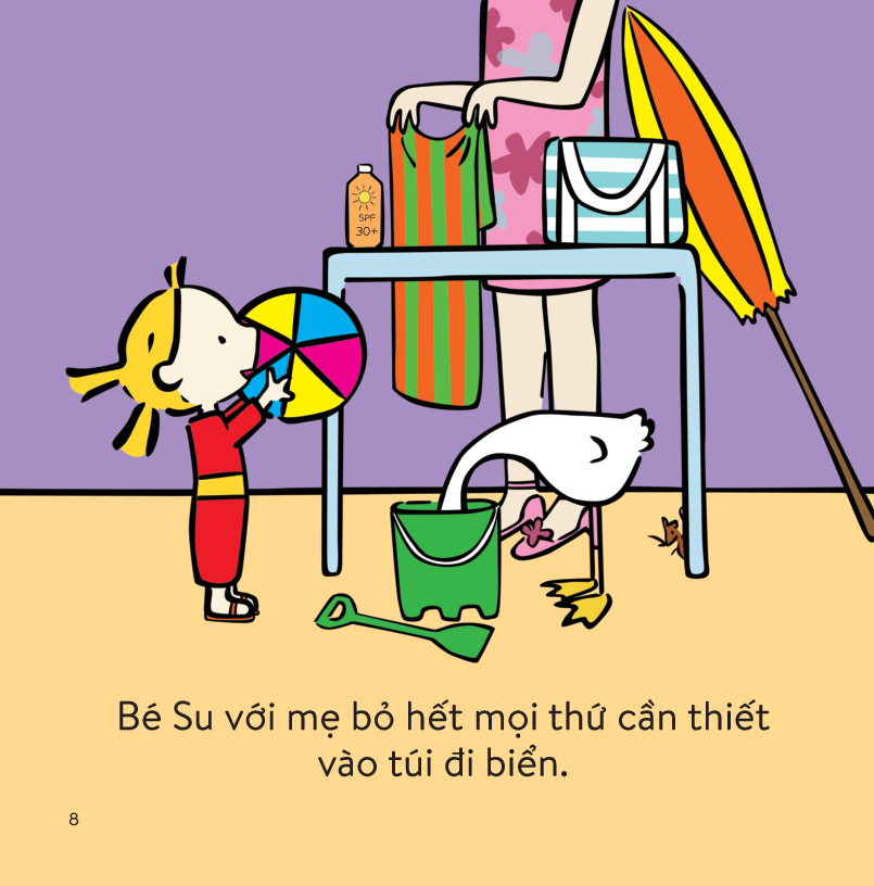 bộ ấm áp tình bạn - ngỗng phiêu lưu ký - tập 7: ngỗng đi biển