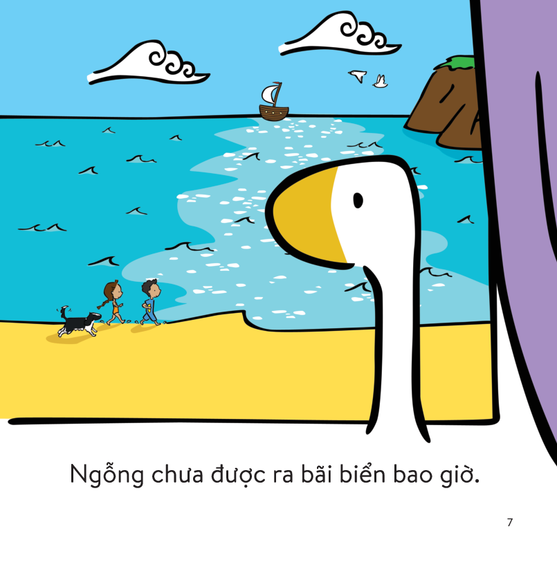 bộ ấm áp tình bạn - ngỗng phiêu lưu ký - tập 7: ngỗng đi biển