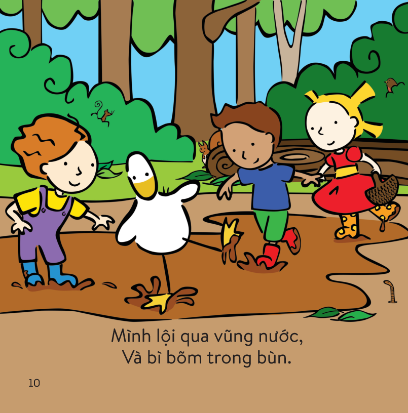 bộ ấm áp tình bạn - ngỗng phiêu lưu ký - tập 8: ngỗng và cuộc thám hiểm trong rừng