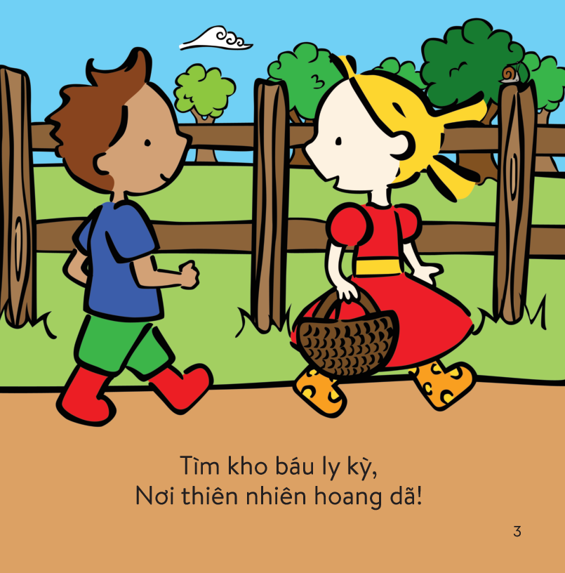 bộ ấm áp tình bạn - ngỗng phiêu lưu ký - tập 8: ngỗng và cuộc thám hiểm trong rừng