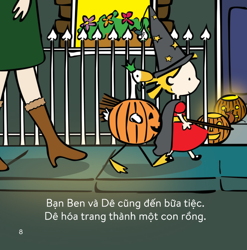bộ ấm áp tình bạn - ngỗng phiêu lưu ký - tập 9: ngỗng và halloween