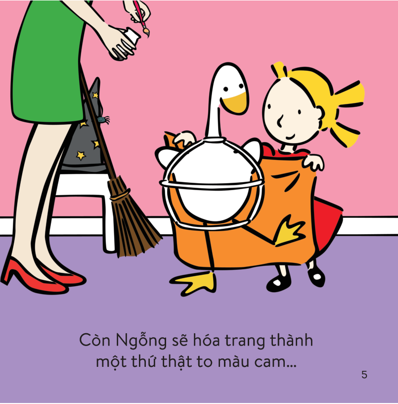 bộ ấm áp tình bạn - ngỗng phiêu lưu ký - tập 9: ngỗng và halloween