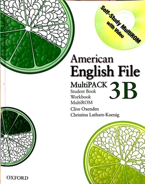 bộ american english file 3 student book/workbook multipack b