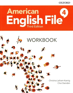bộ american english file 3rd edition: level 4: workbook