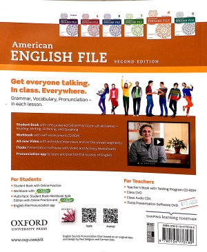 bộ american english file: 4: student book with online practice