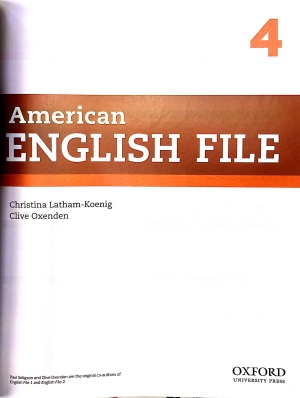 bộ american english file: 4: student book with online practice