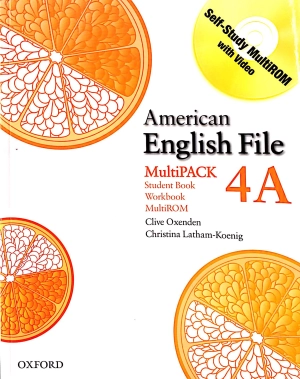 bộ american english file 4 student book/workbook multipack a