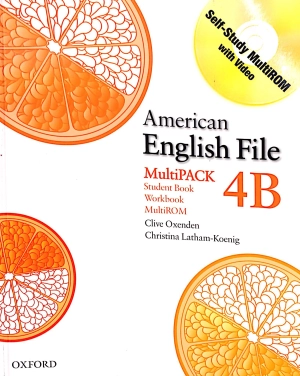 bộ american english file 4 student book/workbook multipack b