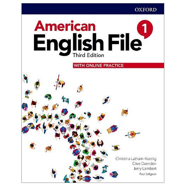 bộ american english file: level 1: students book with online practice - 3rd edition