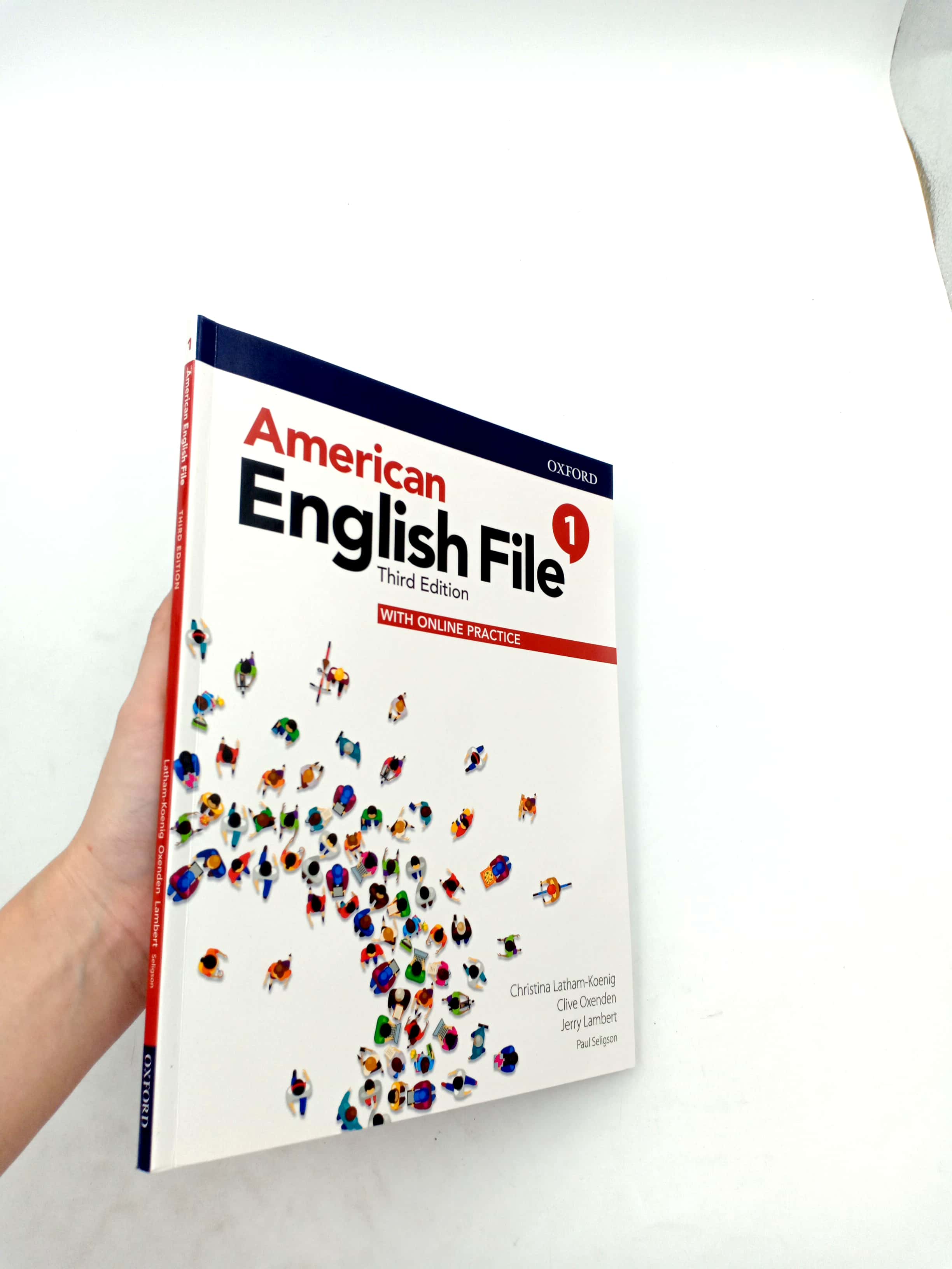 bộ american english file: level 1: students book with online practice - 3rd edition