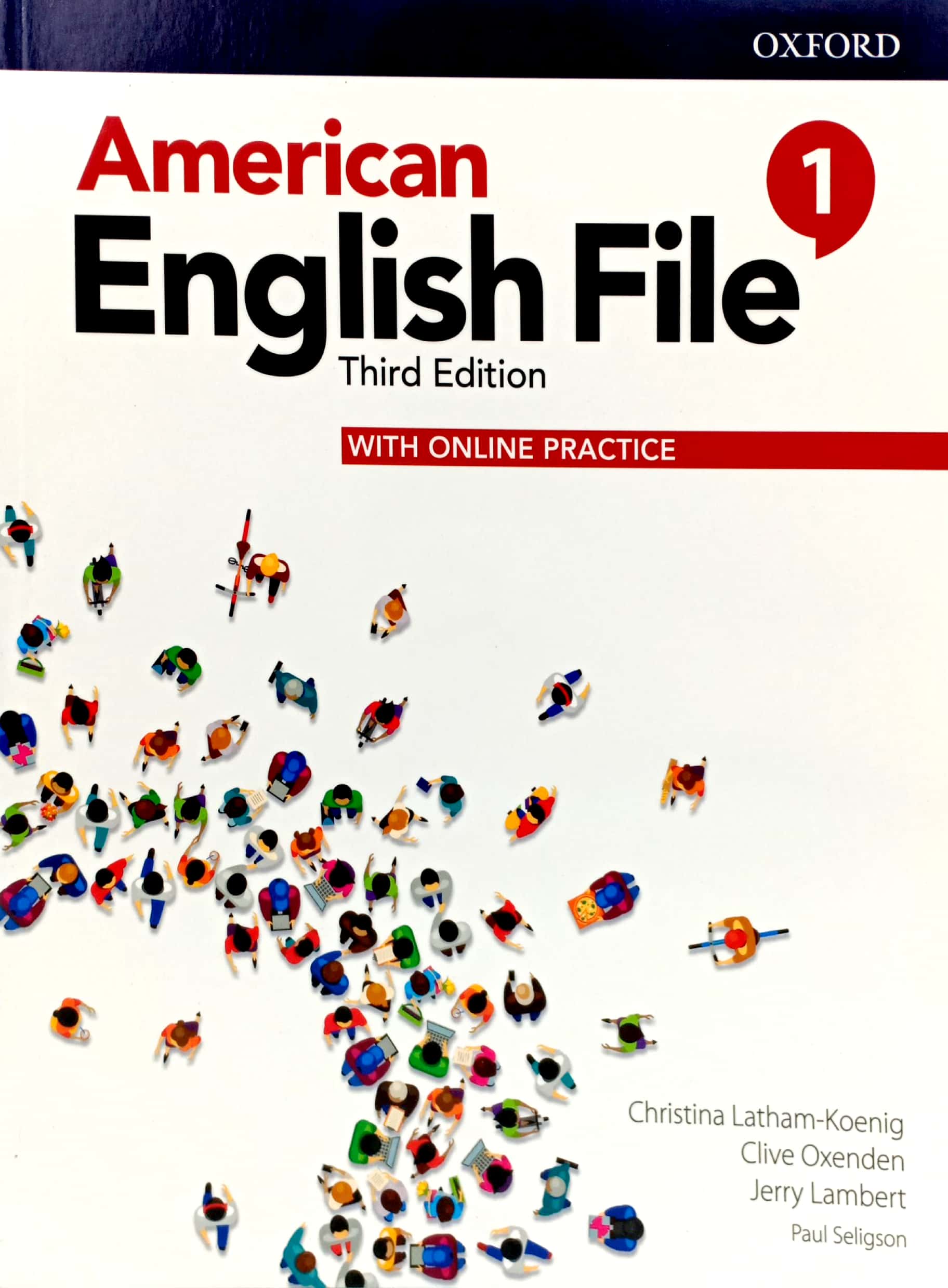 bộ american english file: level 1: students book with online practice - 3rd edition