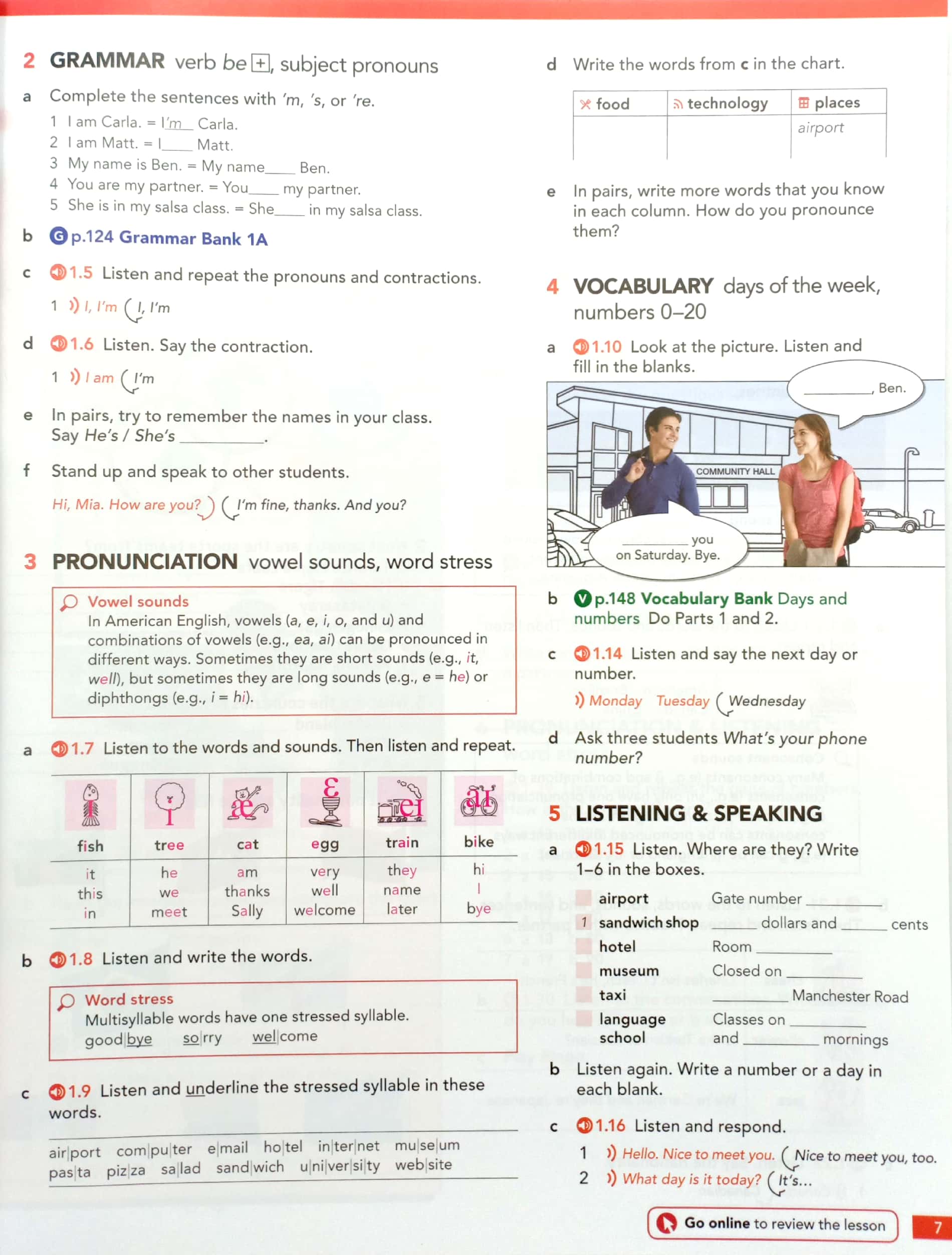 bộ american english file: level 1: students book with online practice - 3rd edition