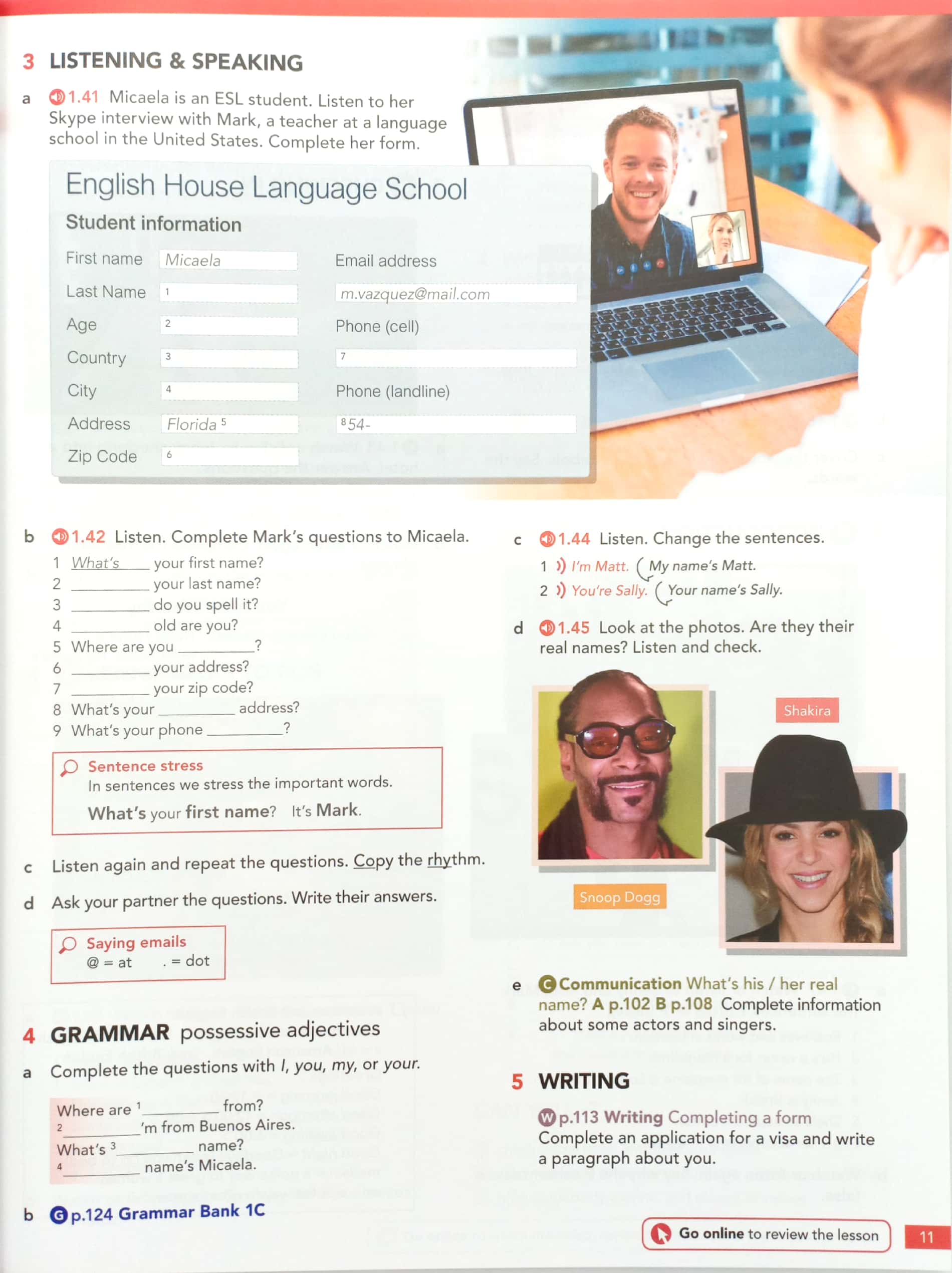 bộ american english file: level 1: students book with online practice - 3rd edition