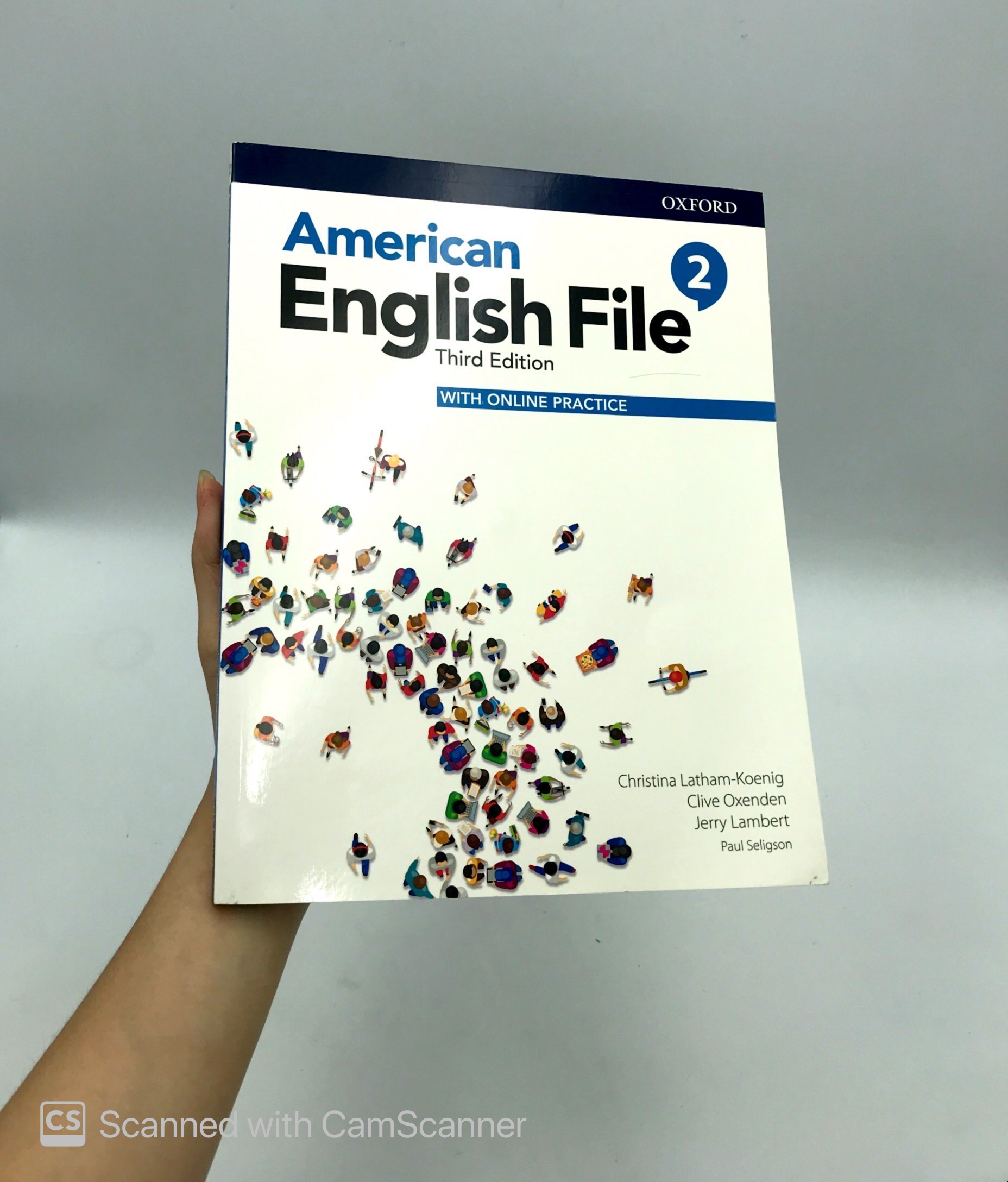 bộ american english file: level 2: students book with online practice - 3rd edition