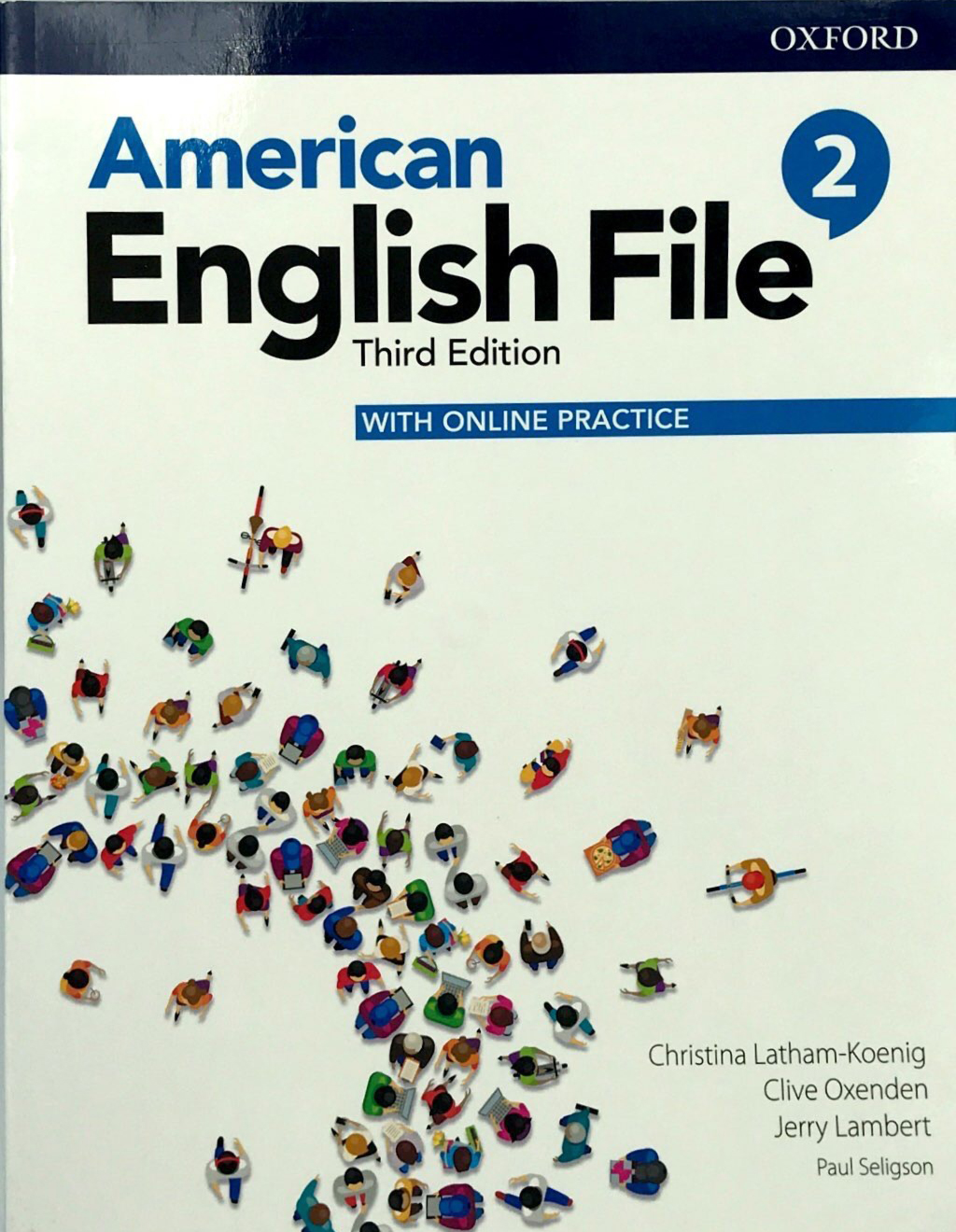 bộ american english file: level 2: students book with online practice - 3rd edition