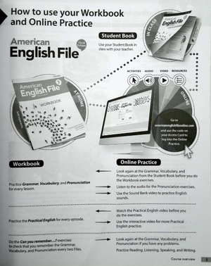 bộ american english file: level 3: workbook