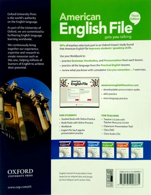 bộ american english file: level 3: workbook