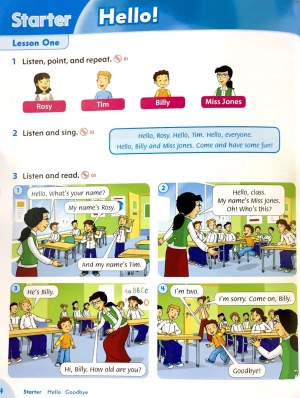 bộ american family and friends level 1 student book