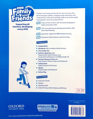 bộ american family and friends level 1 workbook