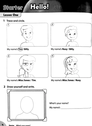 bộ american family and friends level 1 workbook